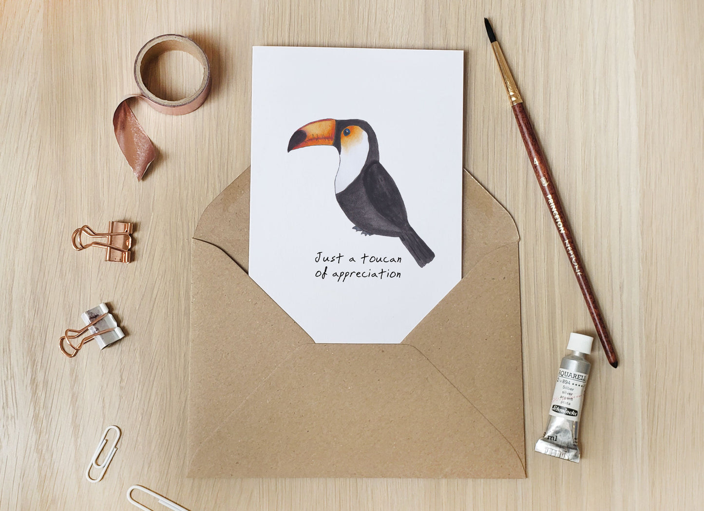 Just a Toucan of Appreciation - Greeting Card