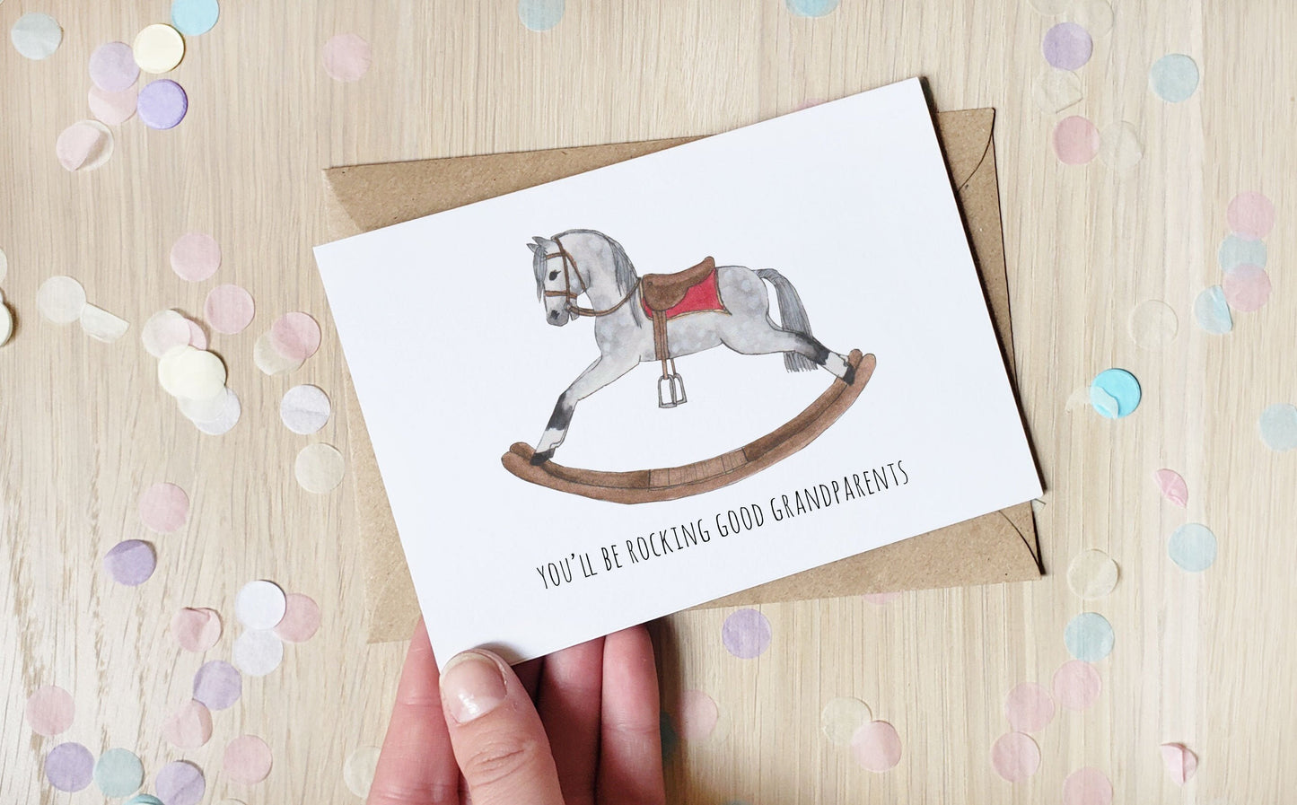 Rocking Good Parents (or Grandparents) - Greeting Card