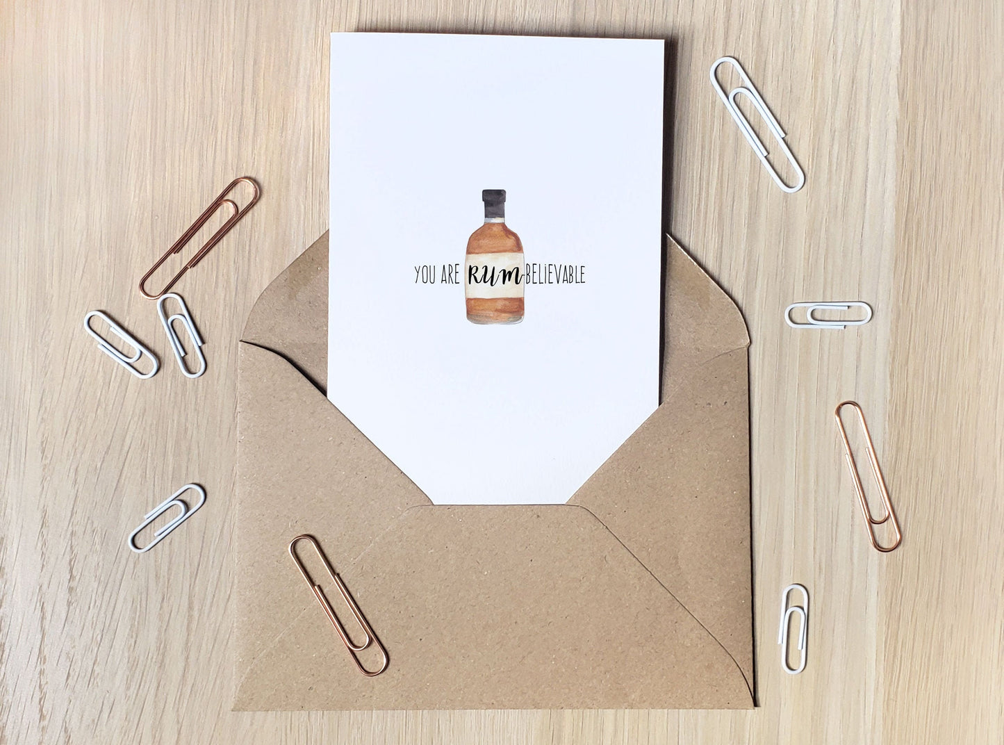 You are RUMbelievable - Greeting Card