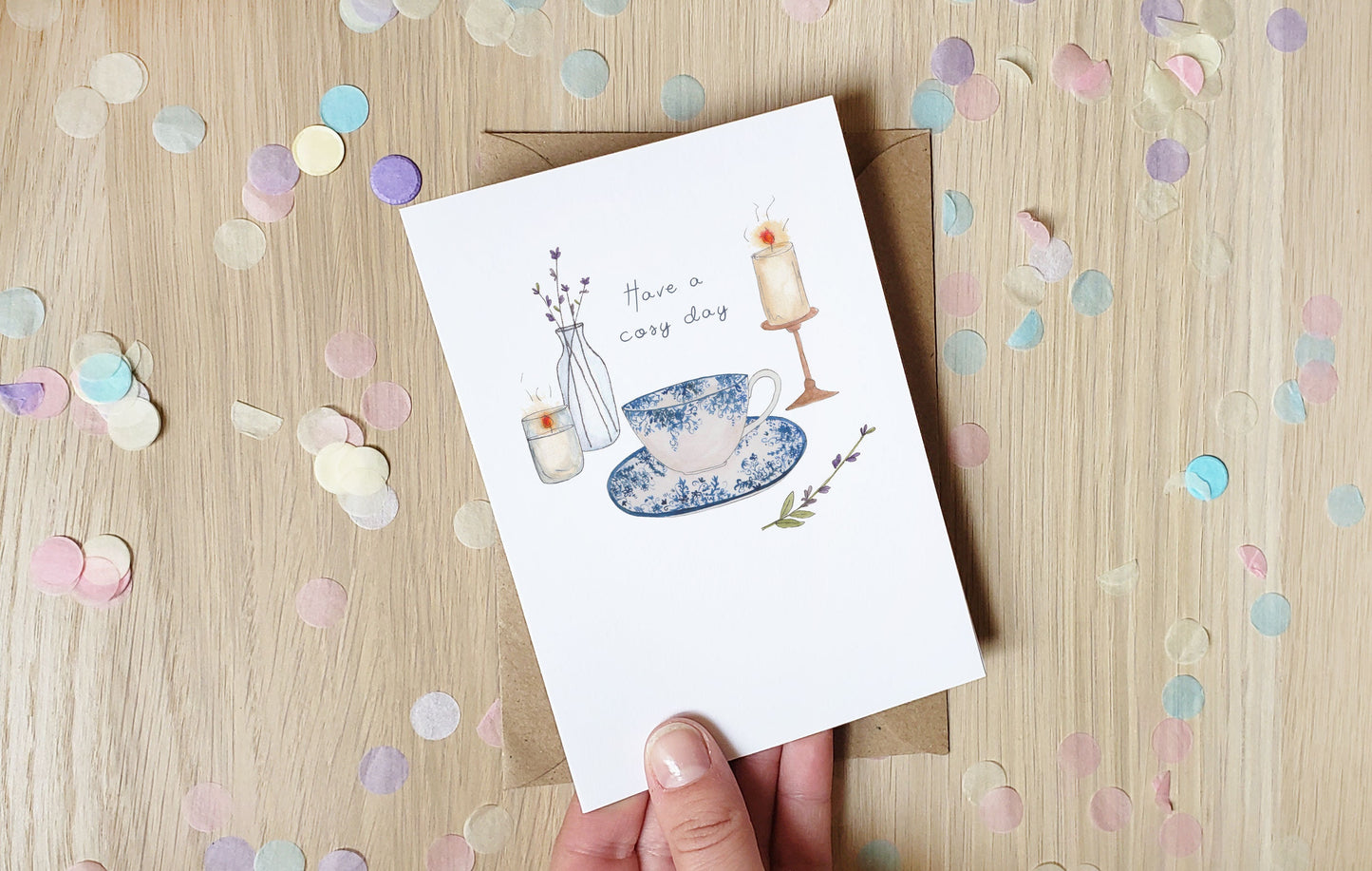 Have a cosy day - Greeting Card