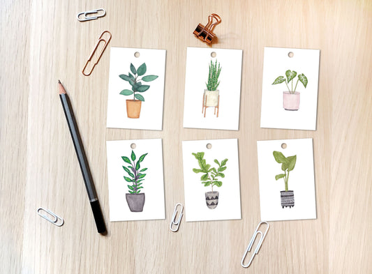 Minimalist Plant Gift Tags