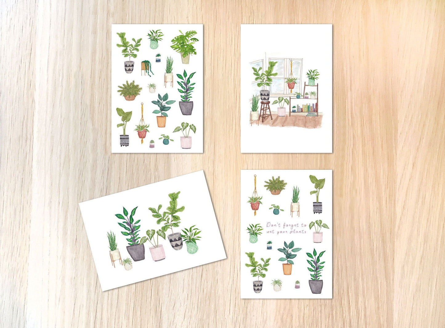 Plant Lover Art Postcard Prints