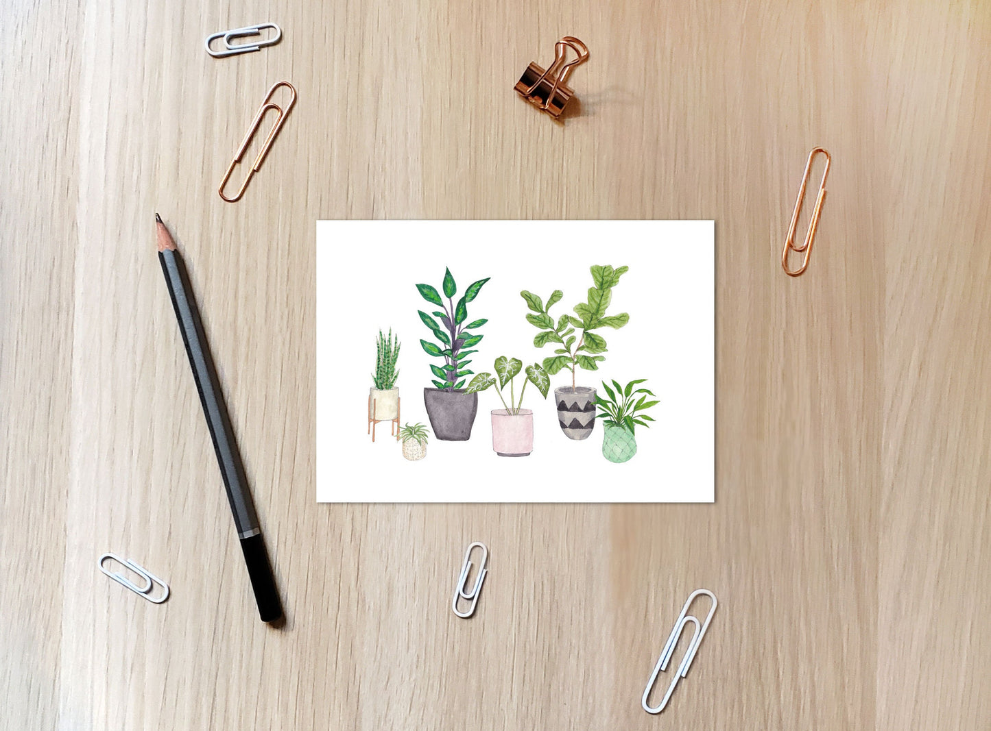 Plant Lover Art Postcard Prints
