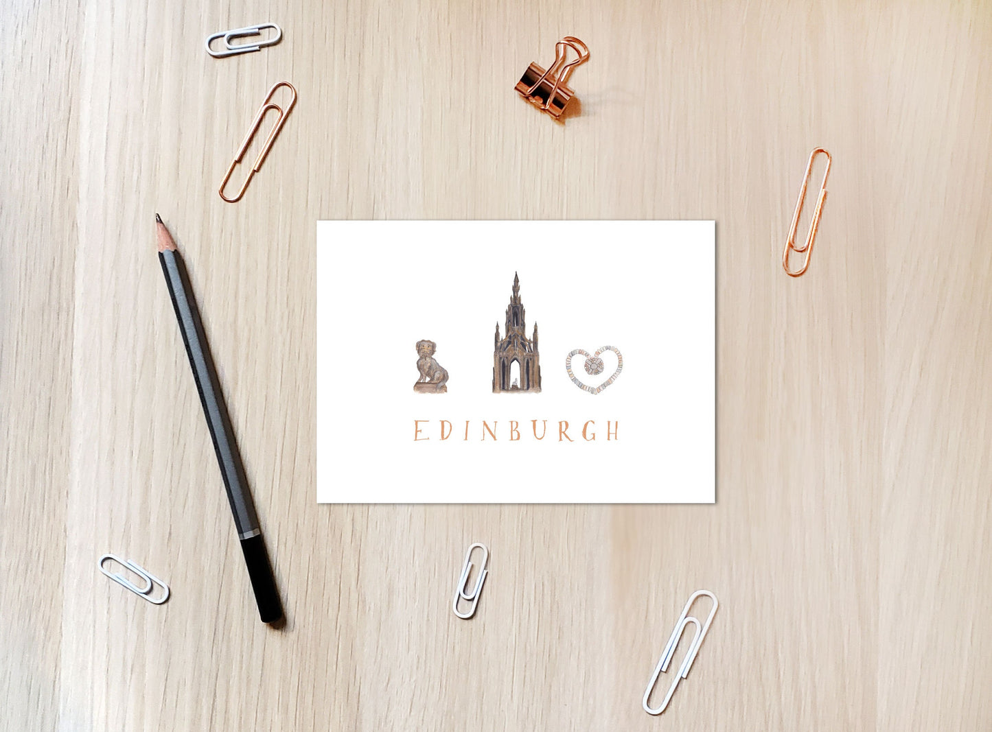 Scotland/Edinburgh Postcard Prints