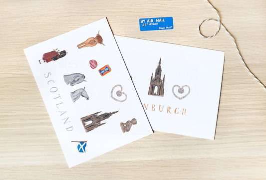 Scotland/Edinburgh Postcard Prints