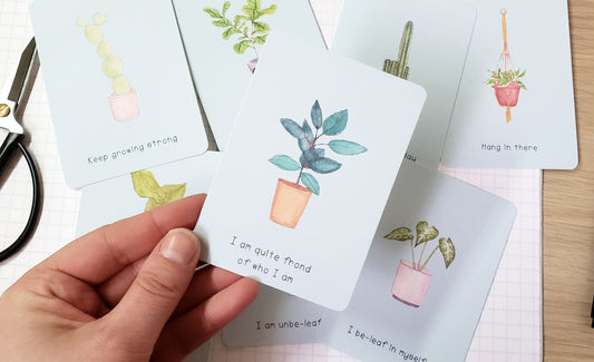 Planty Affirmation Cards