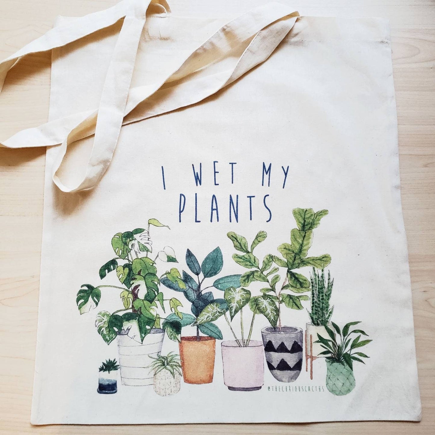 I Wet My Plants - Tote Bag