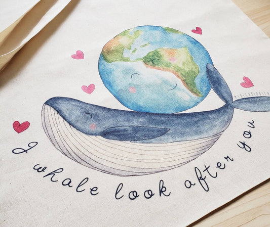 I Whale Look After You - Tote Bag