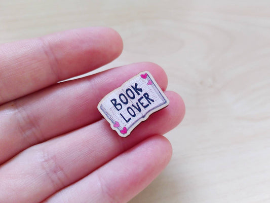 Book Lover Mini Pin