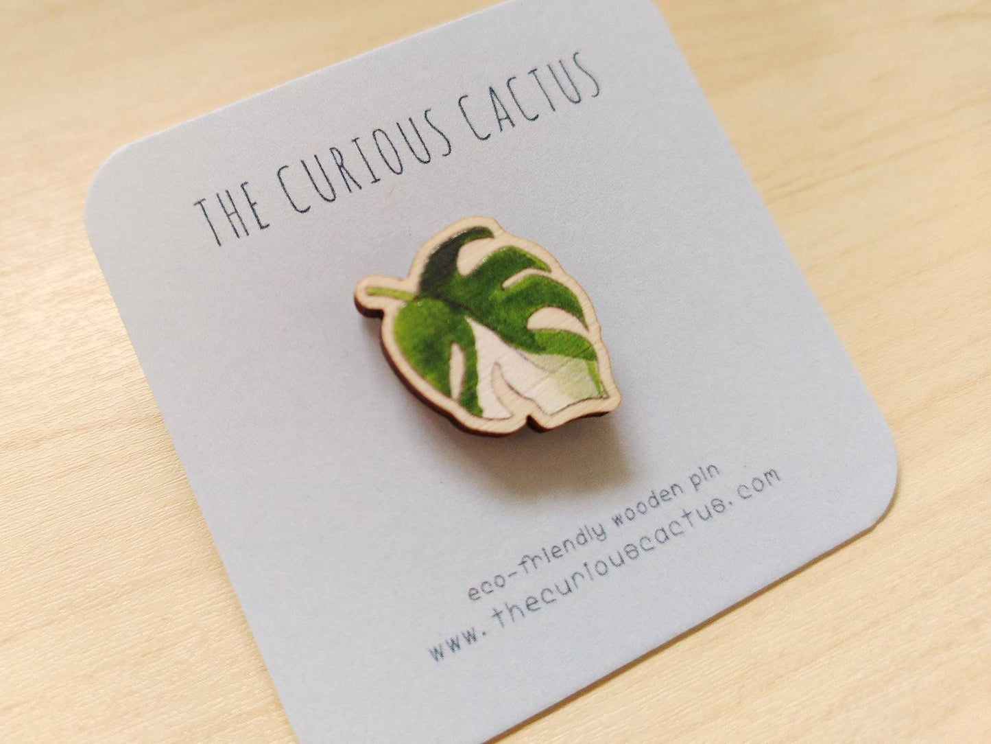 Monstera Leaf Mini Pin