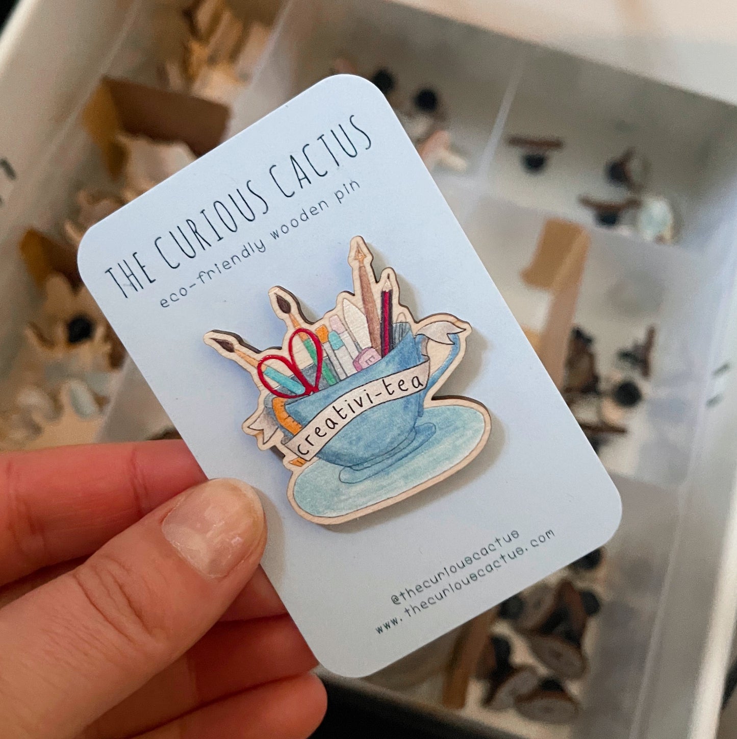 Creativi-tea Pin