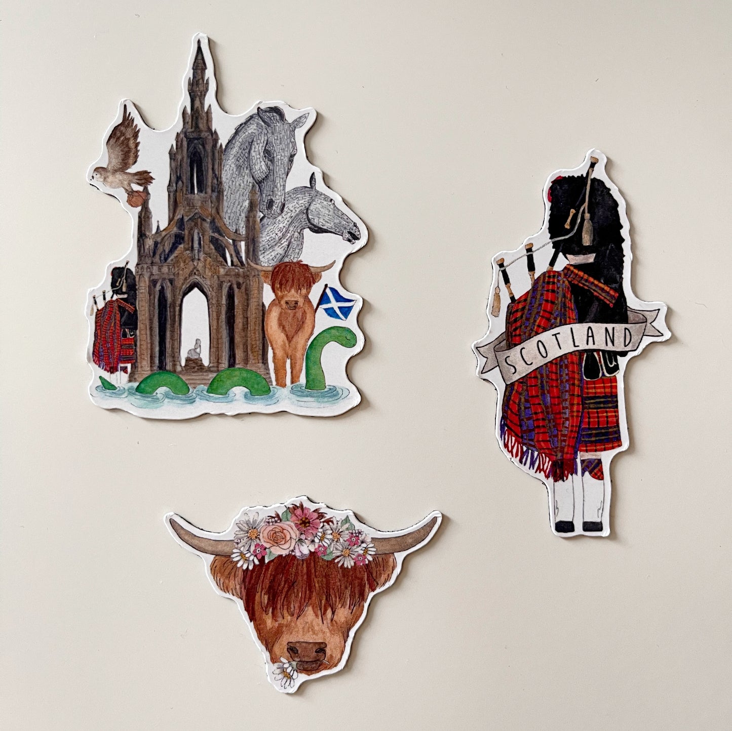 Bagpiper Decorative Magnet