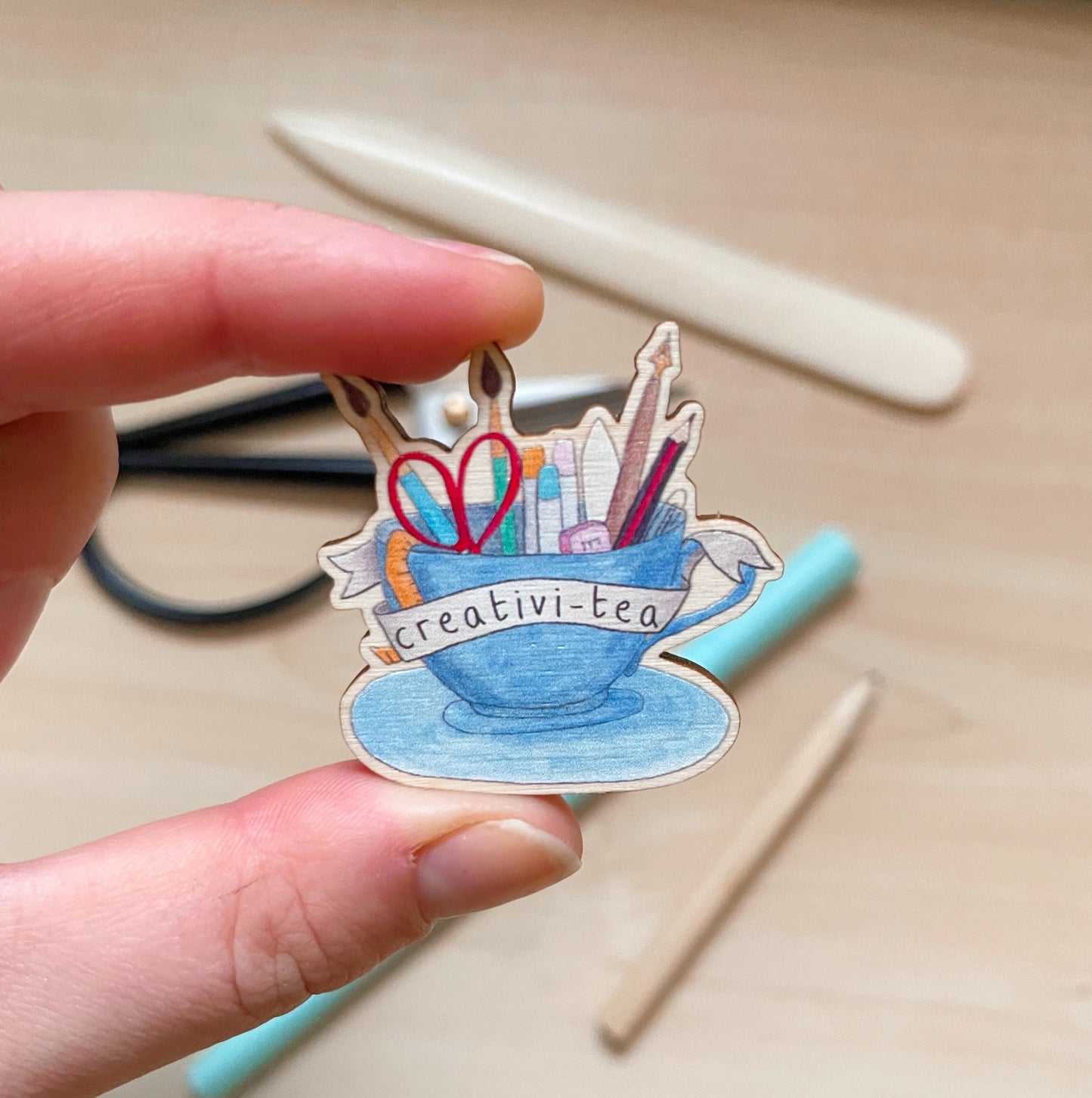 Creativi-tea Pin