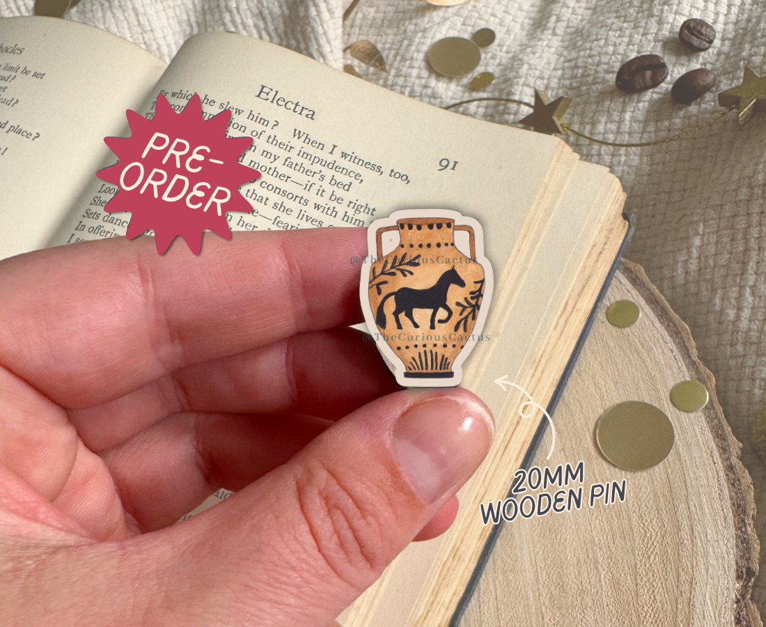 Greek Vase Mini Pin
