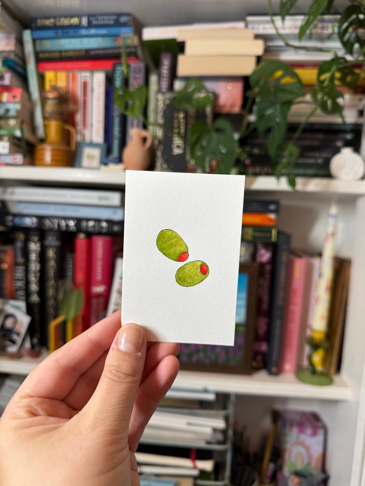 Olives - Mini Original Painting