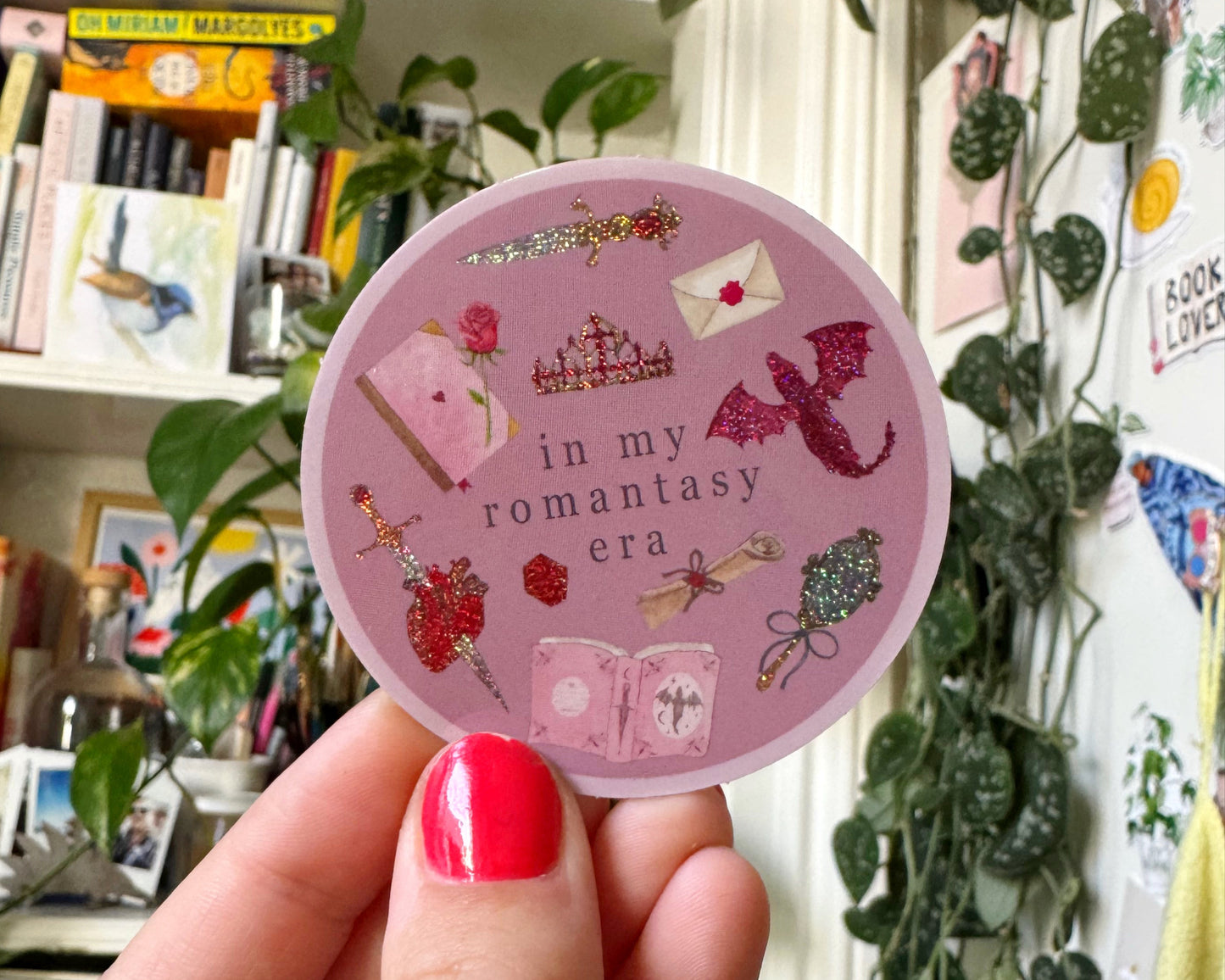 Romantasy Reading Era Sticker