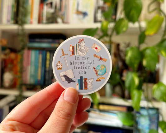 Historical Fiction Reading Era Sticker