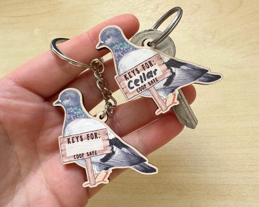 Pigeon - Keyring
