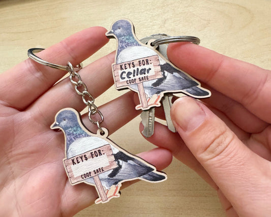 Pigeon - Keyring