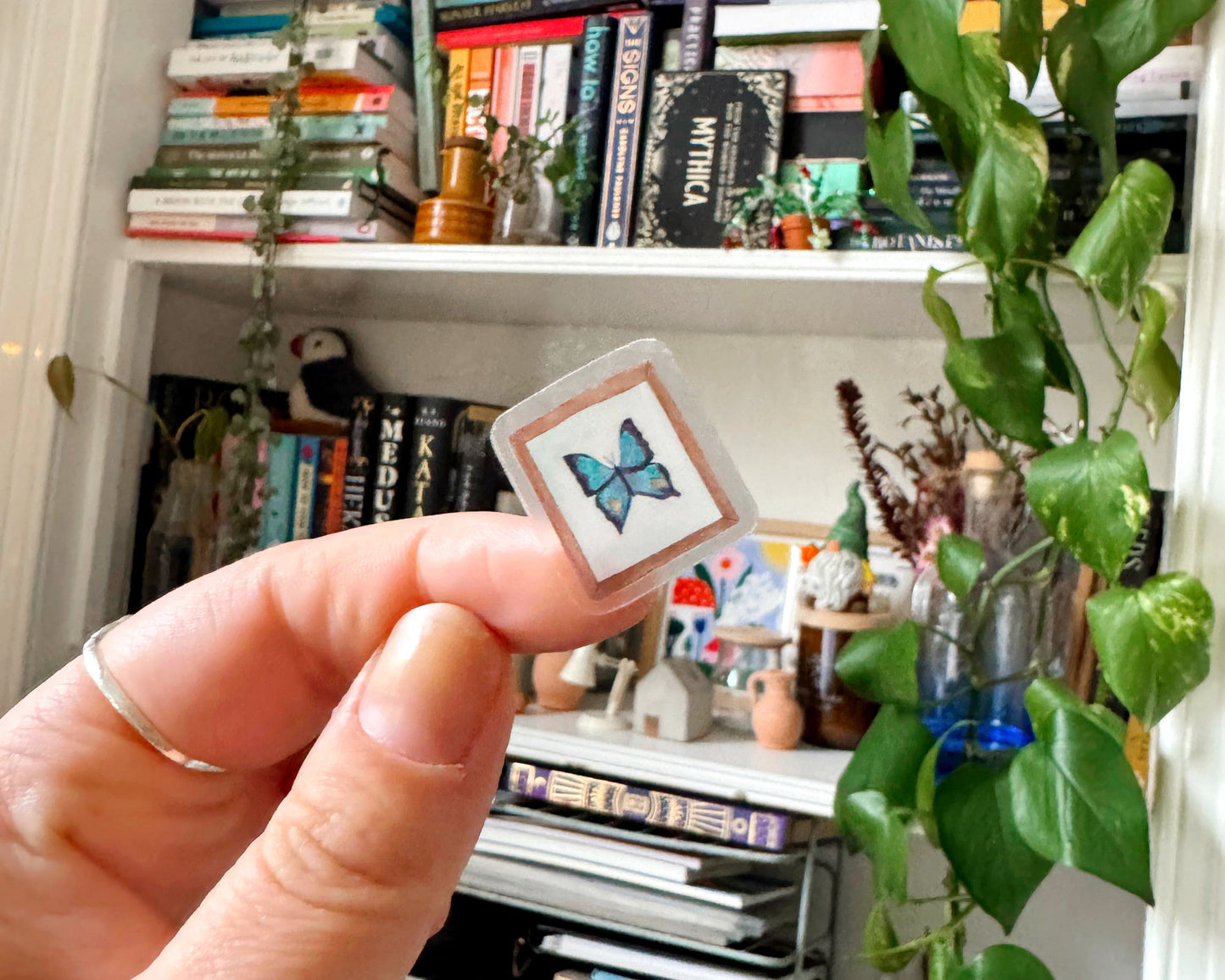 SECONDS Academia Bookish Bits Clear Sticker Sheet