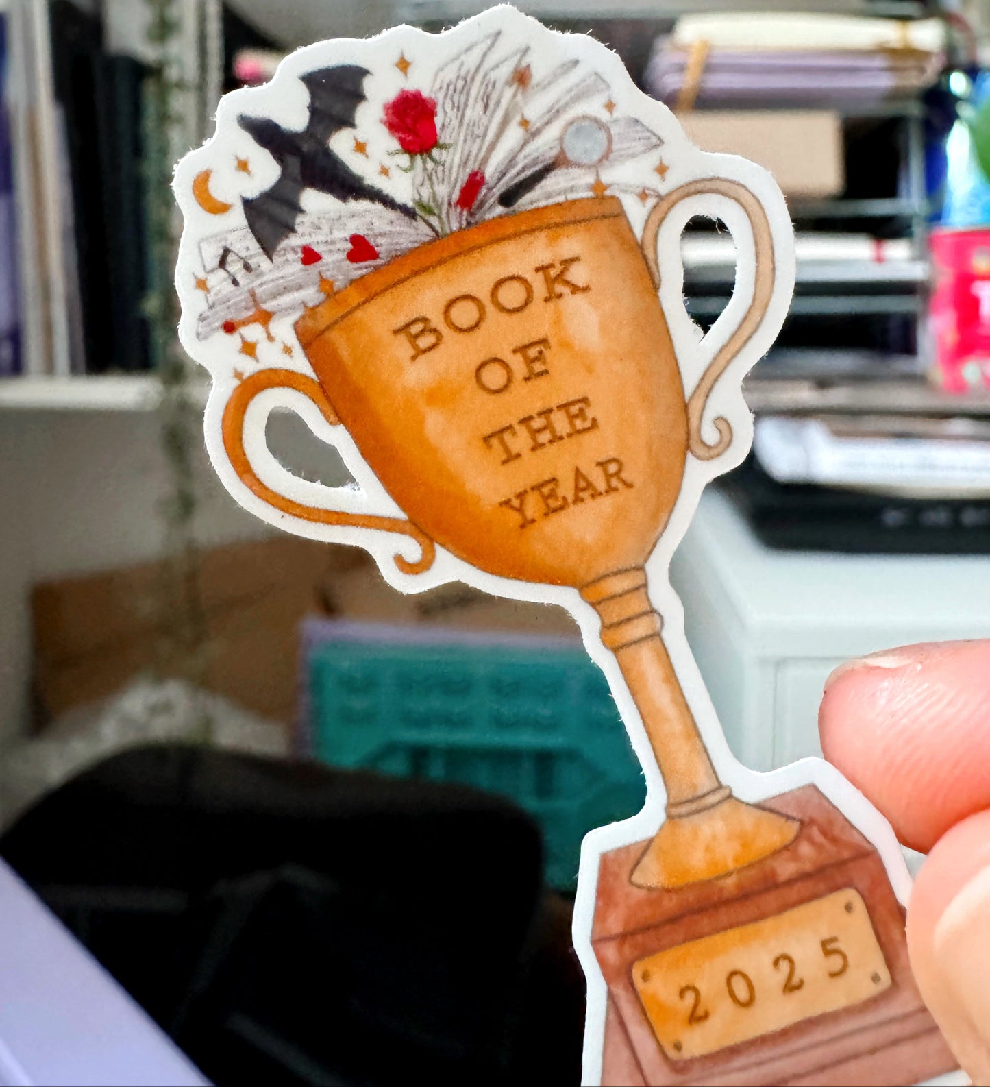Book of the Year Sticker