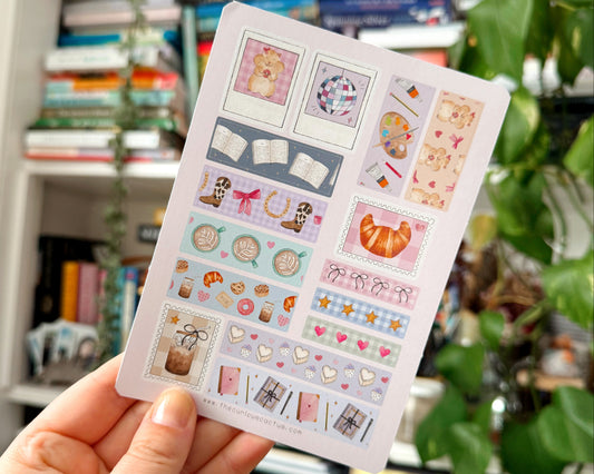 Washi Sampler Sticker Sheet