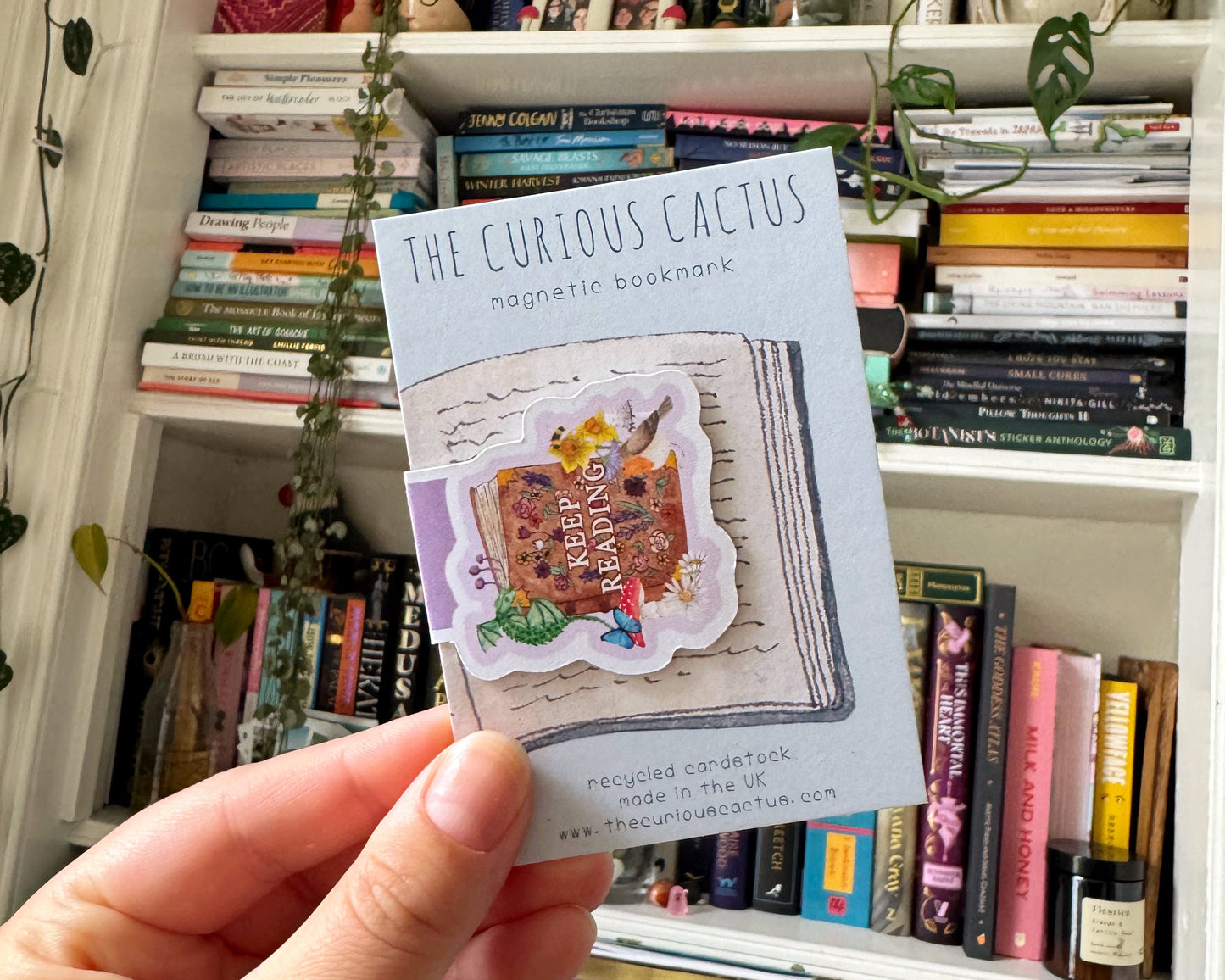 Keep Reading Magnetic Bookmark