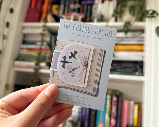 Flying Dragons Magnetic Bookmark