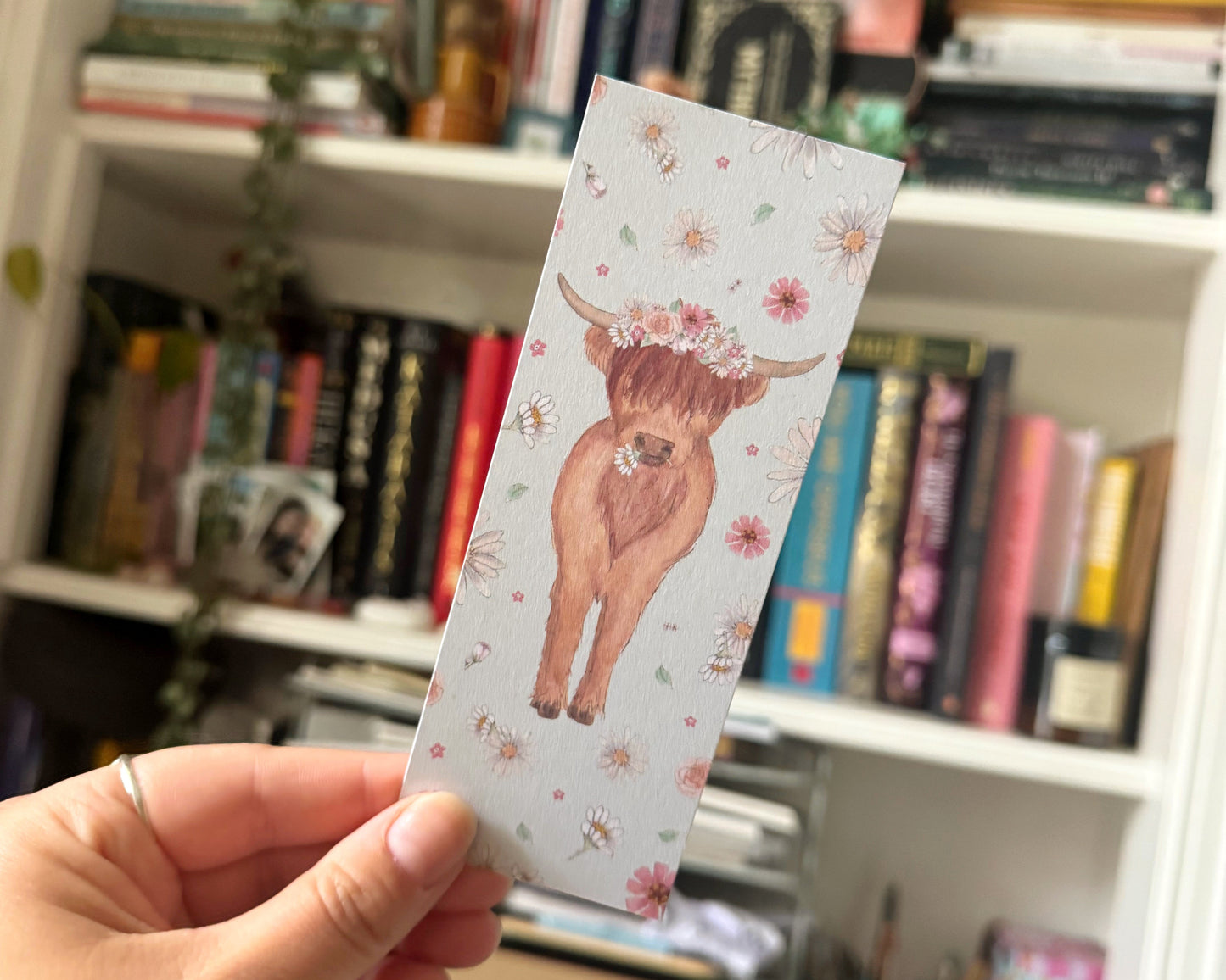 Highland Coo Bookmark