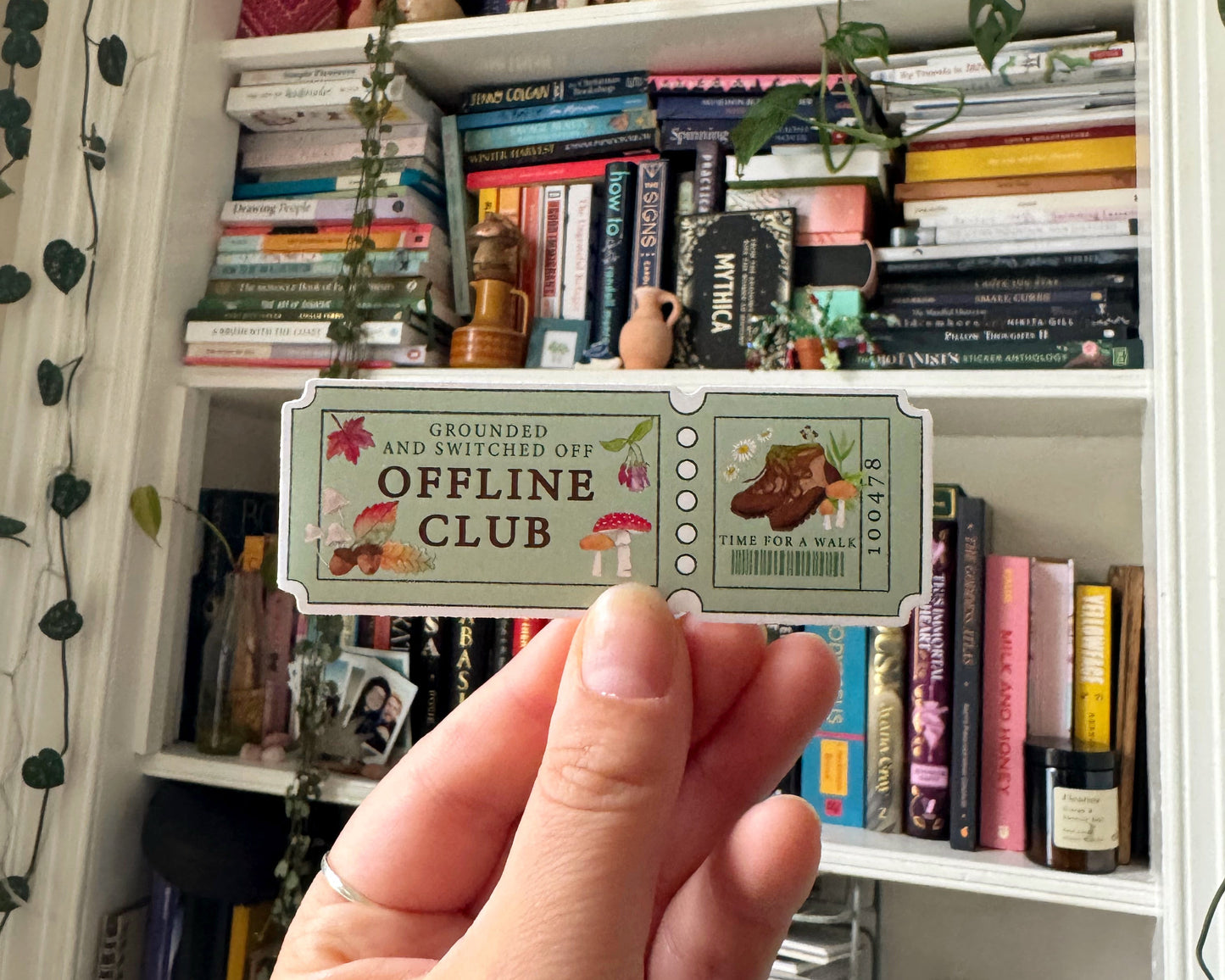 Outdoor Time Ticket Sticker