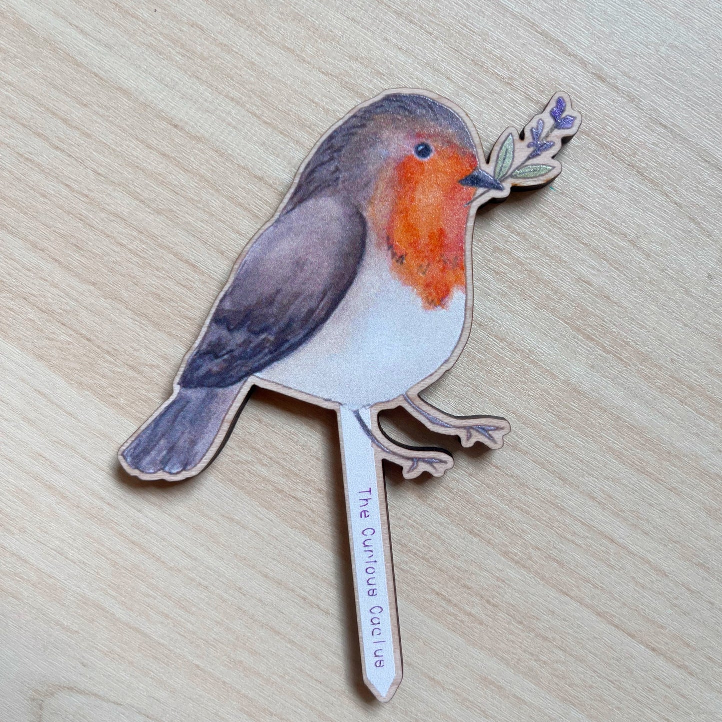 Robin Plant Pot Pal
