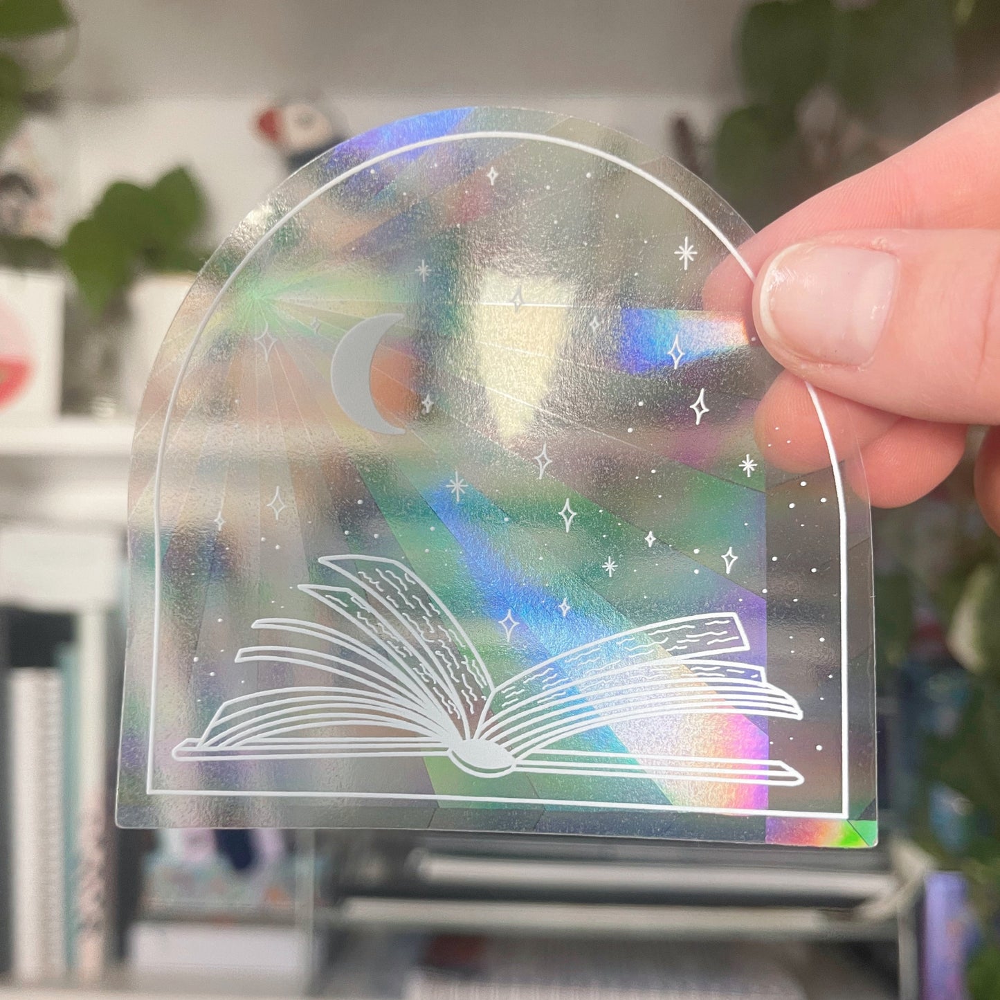 Book Arch Suncatcher Sticker