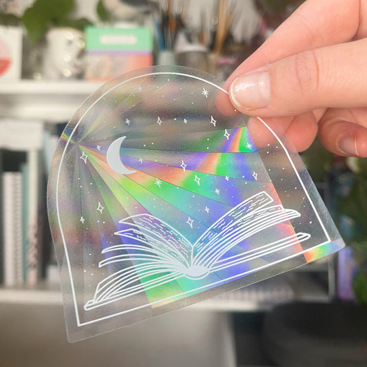 Book Arch Suncatcher Sticker