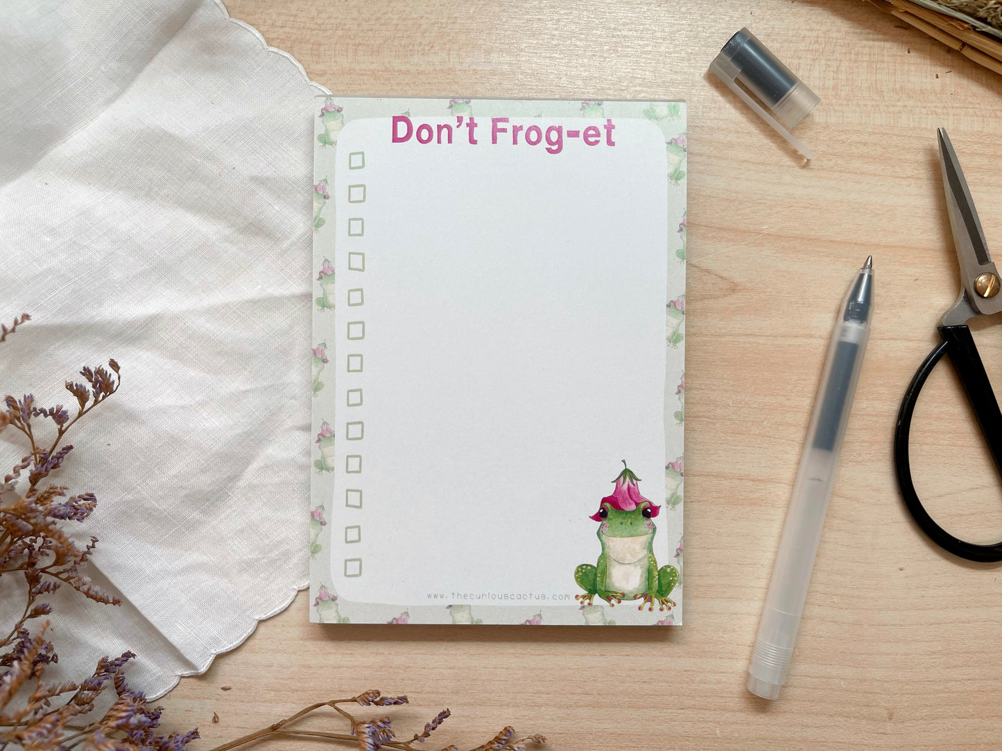 Don't Froget A6 Notepad