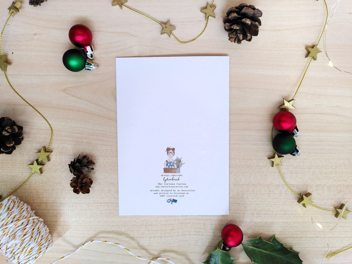 Xmas Food Christmas Card