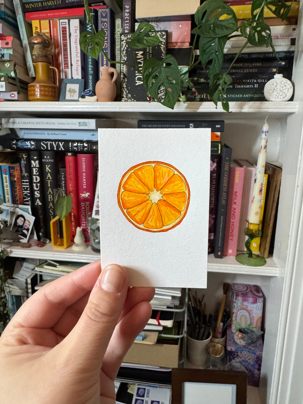 Orange - Mini Original Painting