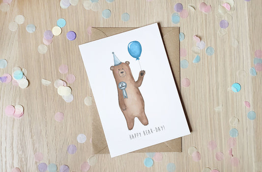 Happy Bear-Day! - Greeting Card