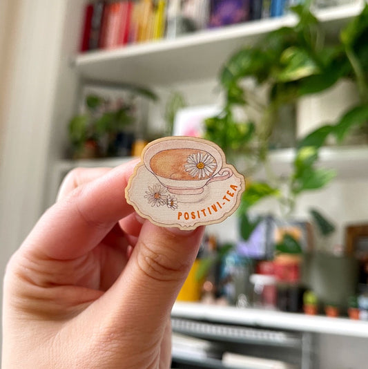 Positivitea Pin