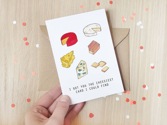 Cheesy Card - Greeting Card