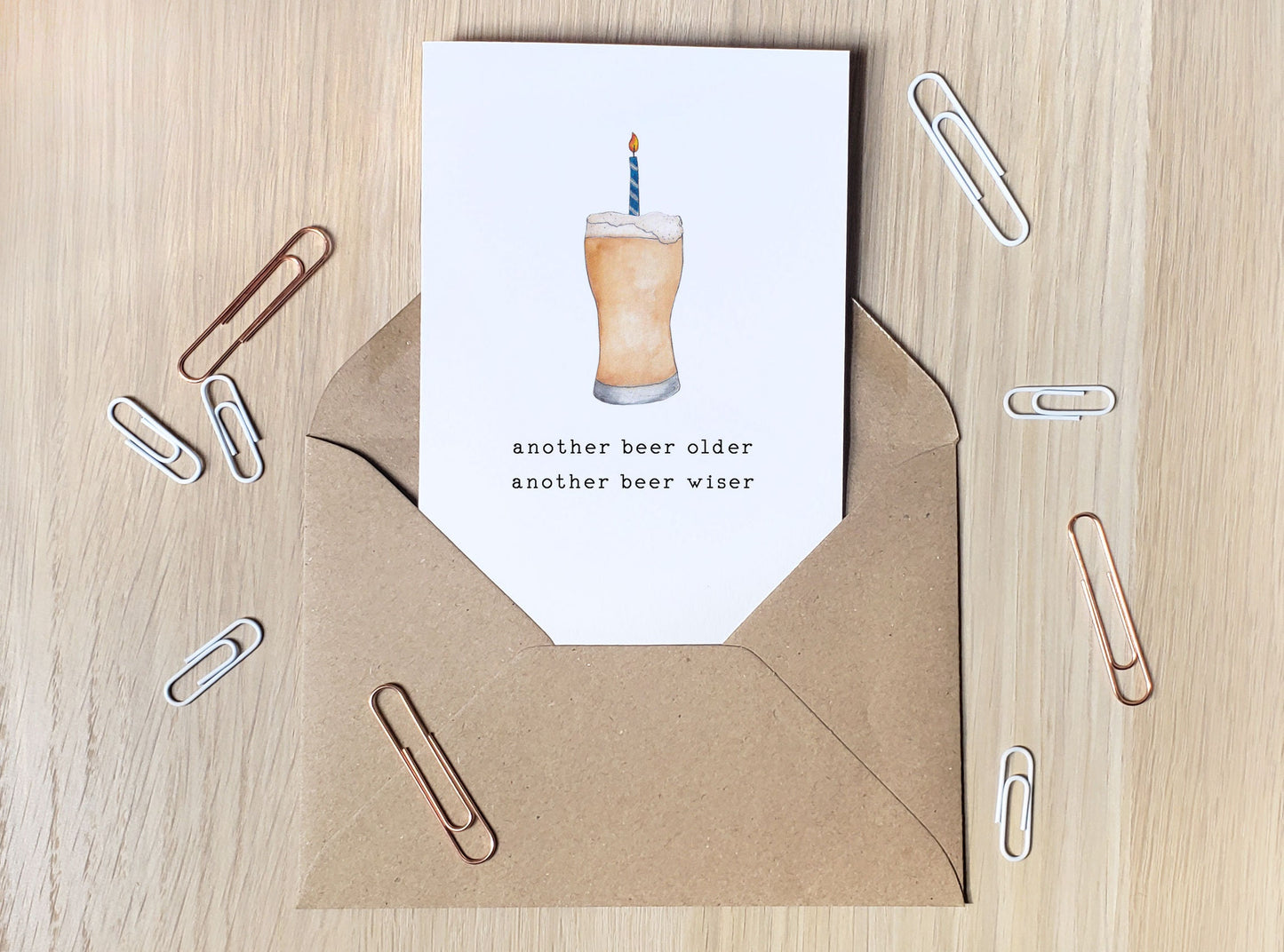 Happy Beerthday - Greeting Card