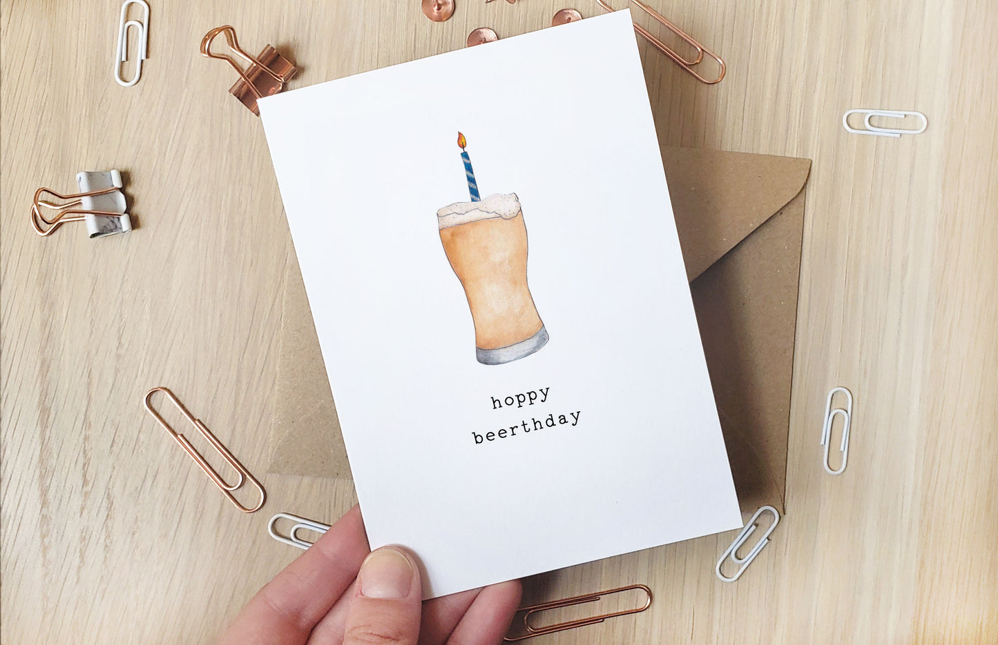Happy Beerthday - Greeting Card