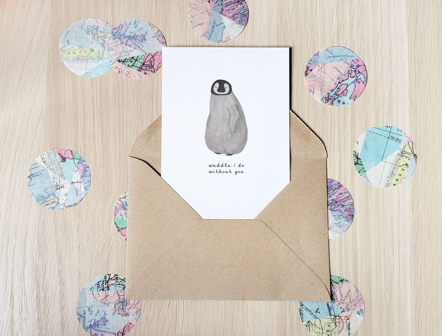 Waddle I do without you? - Greeting Card