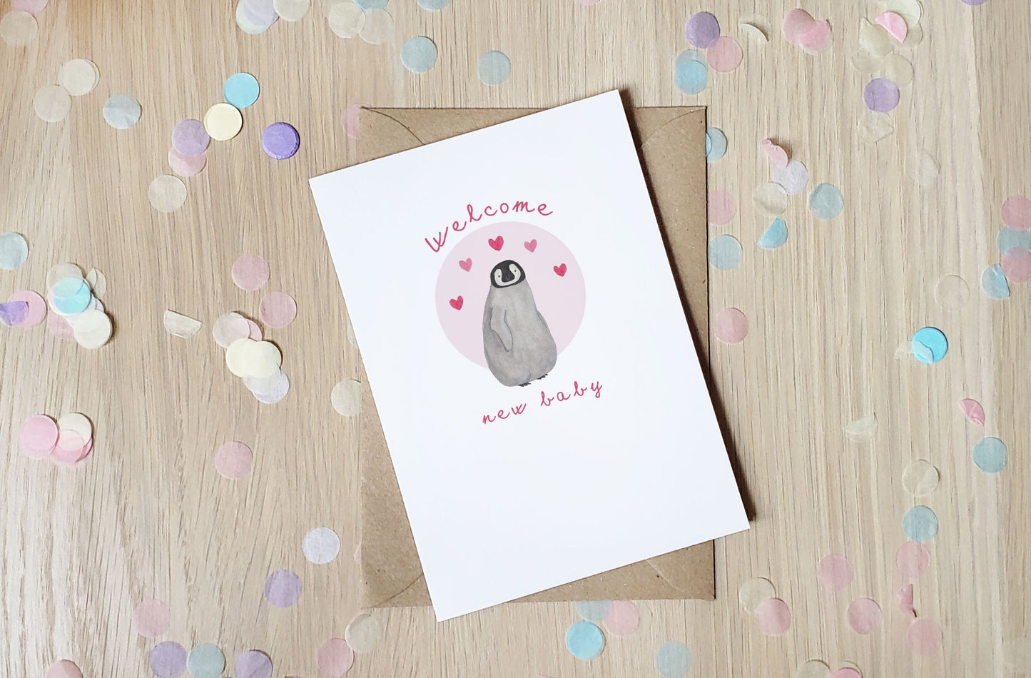 Welcome New Baby - Greeting Card