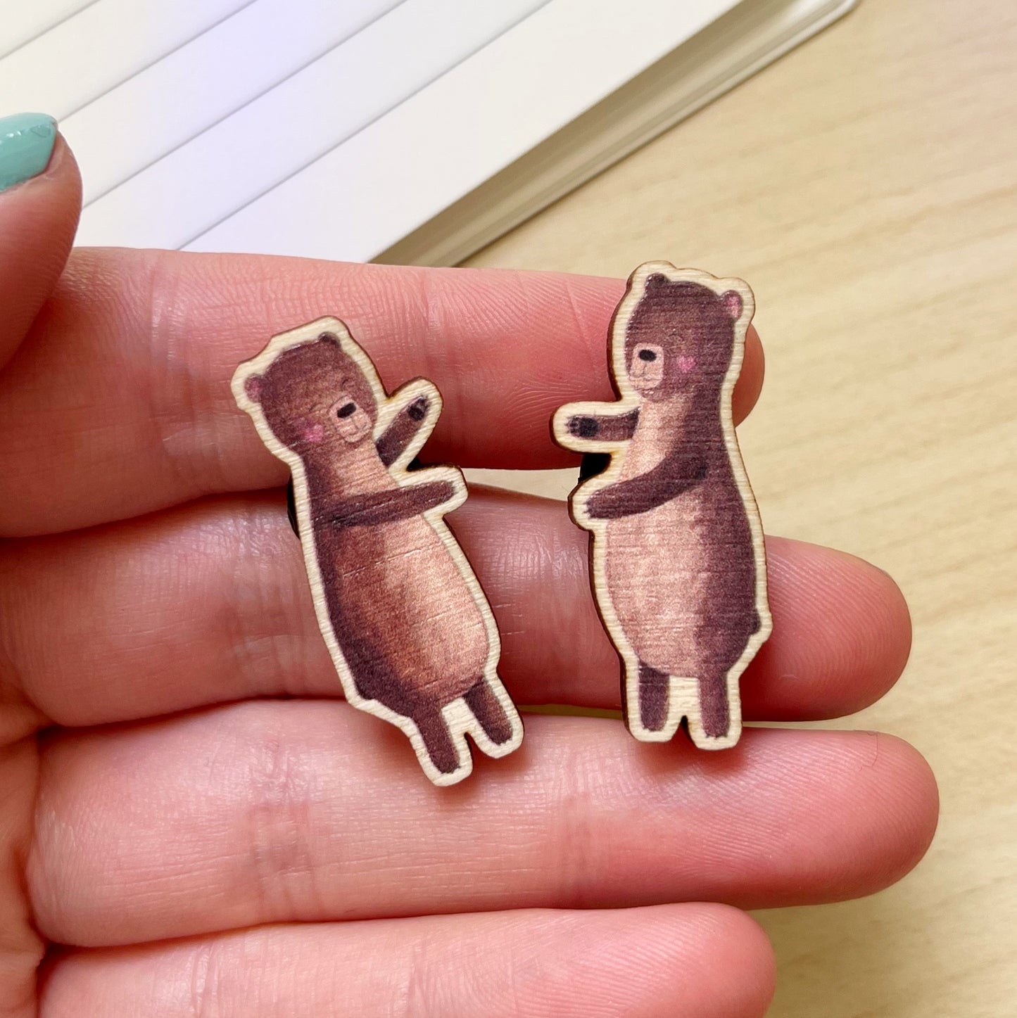 Bestie Bear Pin Set