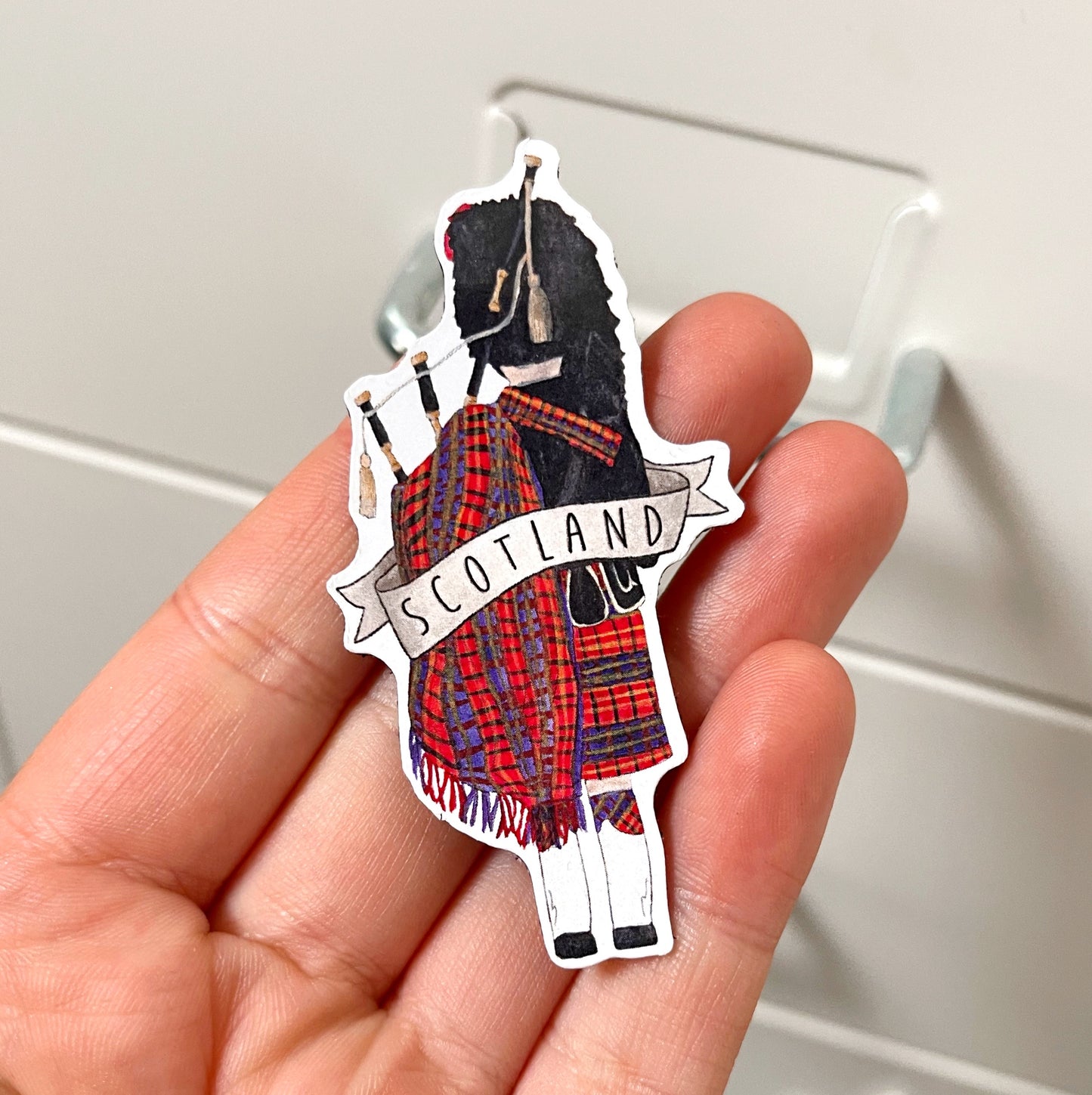 Bagpiper Decorative Magnet
